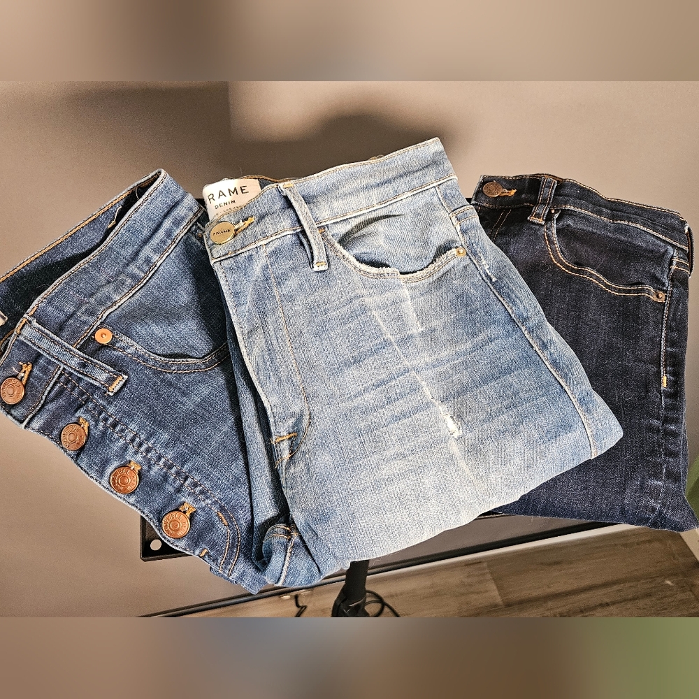 Bundle of jeans 27 FRAME Madewell J Crew